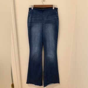 Knox rose pull on flare jeans